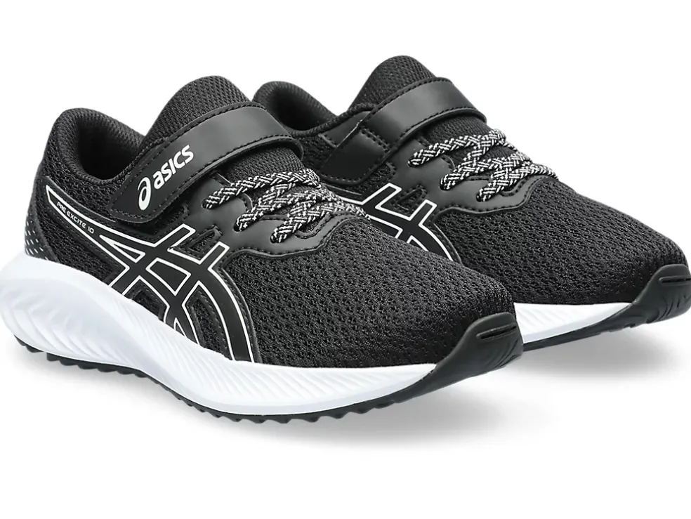 Flash Sale ASICS PRE EXCITE 10 PRE-SCHOOL Black/White