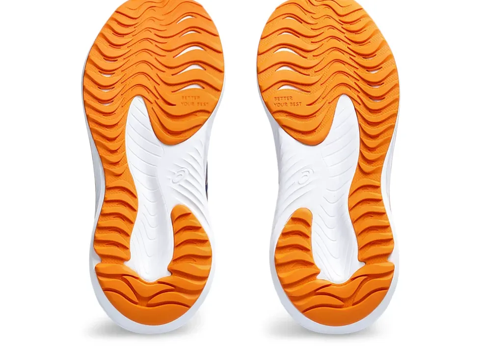 Best Sale ASICS PRE EXCITE 10 PRE-SCHOOL Deep Ocean/Bright Orange
