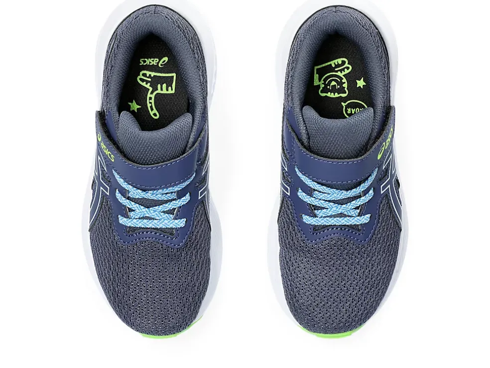 Shop ASICS PRE EXCITE 10 PRE-SCHOOL Thunder Blue/Light Blue