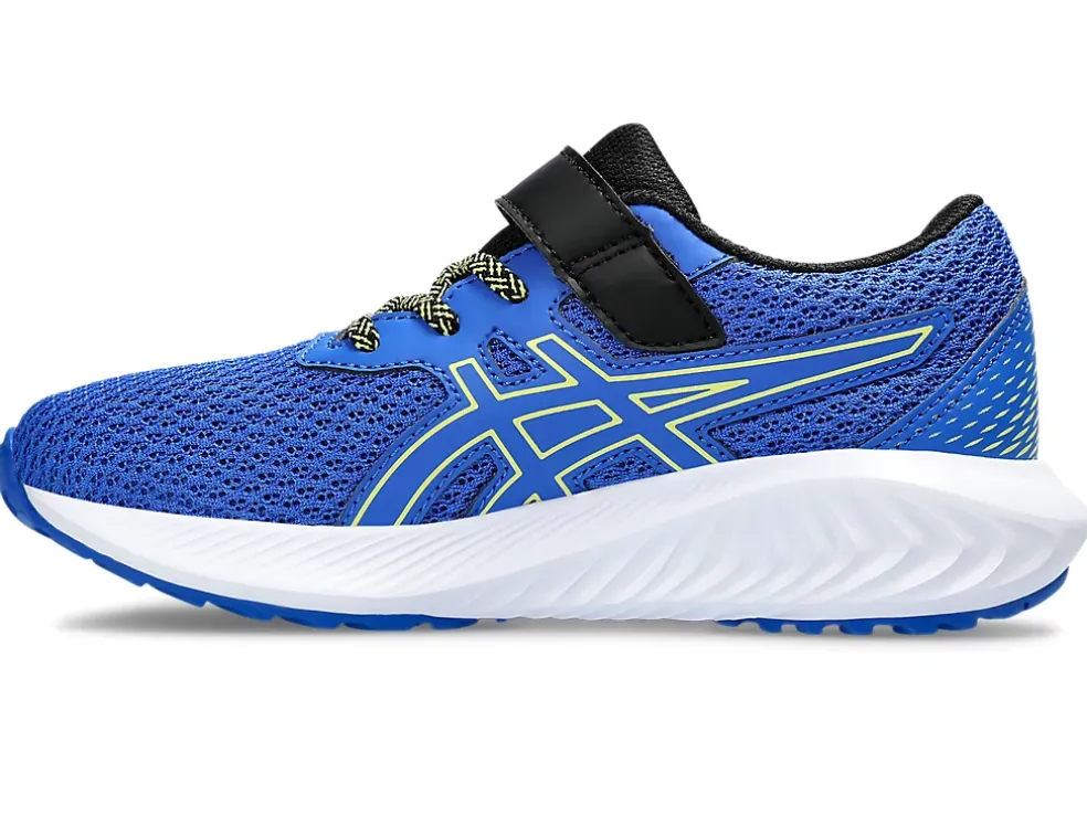 Hot ASICS PRE EXCITE 10 PRE-SCHOOL Illusion Blue/Glow Yellow