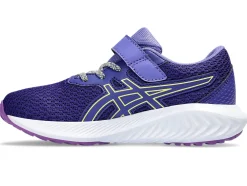 Store ASICS PRE EXCITE 10 PRE-SCHOOL Eggplant/Glow Yellow