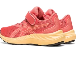 Shop ASICS PRE EXCITE 9 PRE-SCHOOL Papaya/Summer Dune