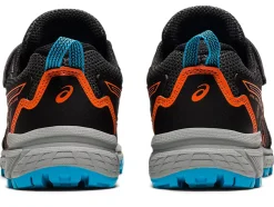 Sale ASICS PRE VENTURE 8 PRE-SCHOOL Black/Marigold Orange
