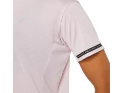 Shop ASICS RACE CROP TOP Barely Rose
