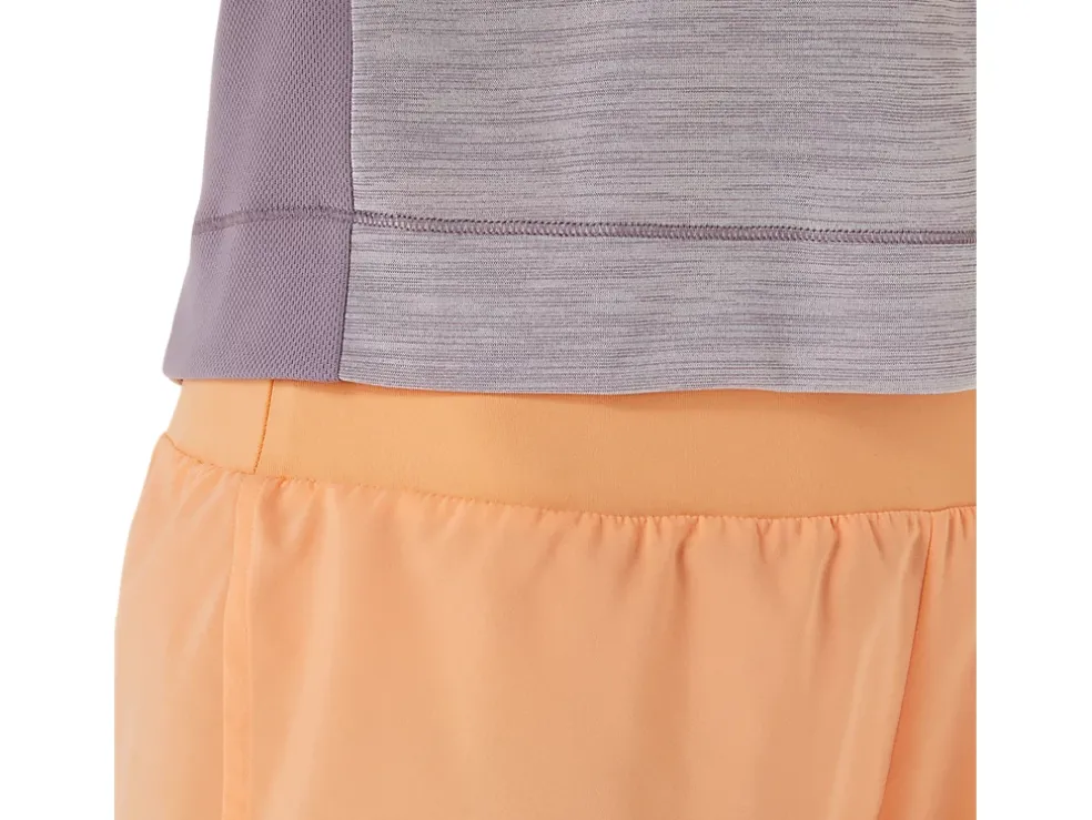 New ASICS RACE CROP TOP Violet Quartz/Dusk Violet