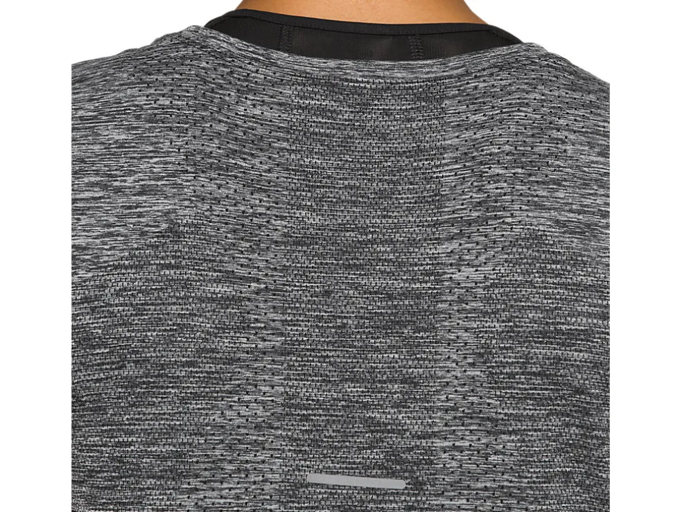 Fashion ASICS RACE SEAMLESS SHORT SLEEVE TOP Performance Black