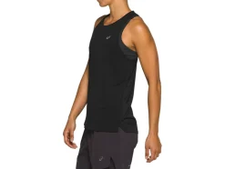 Shop ASICS RACE SLEEVELESS Performance Black