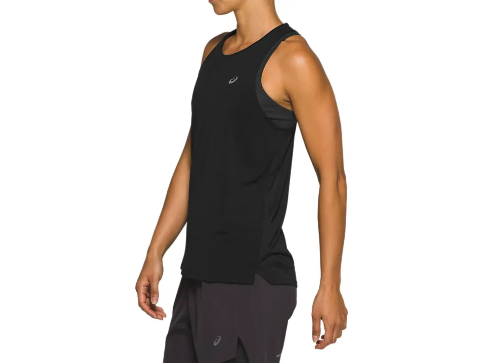 Shop ASICS RACE SLEEVELESS Performance Black