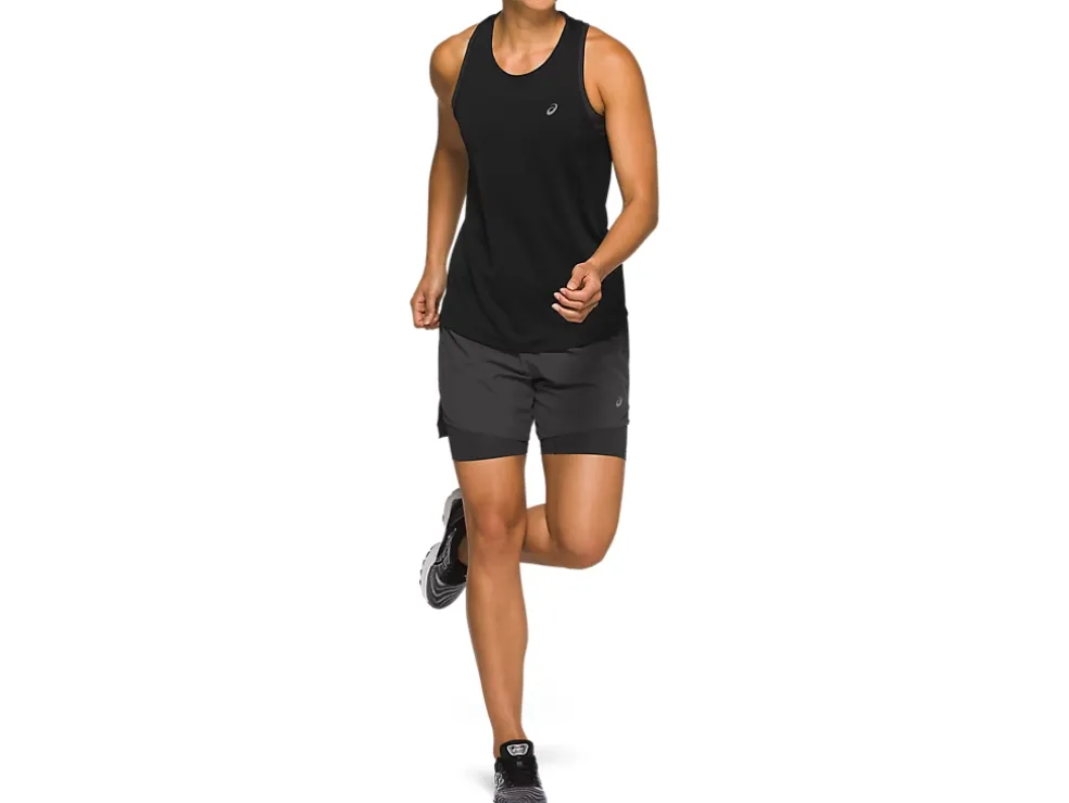 Shop ASICS RACE SLEEVELESS Performance Black