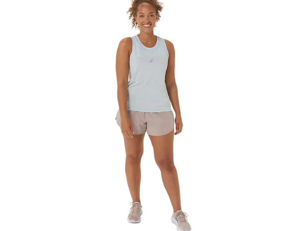 Clearance ASICS RACE TANK Sky/Cream