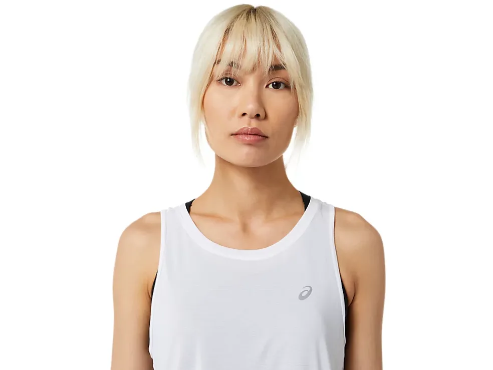 Best ASICS RACE TANK Brilliant White