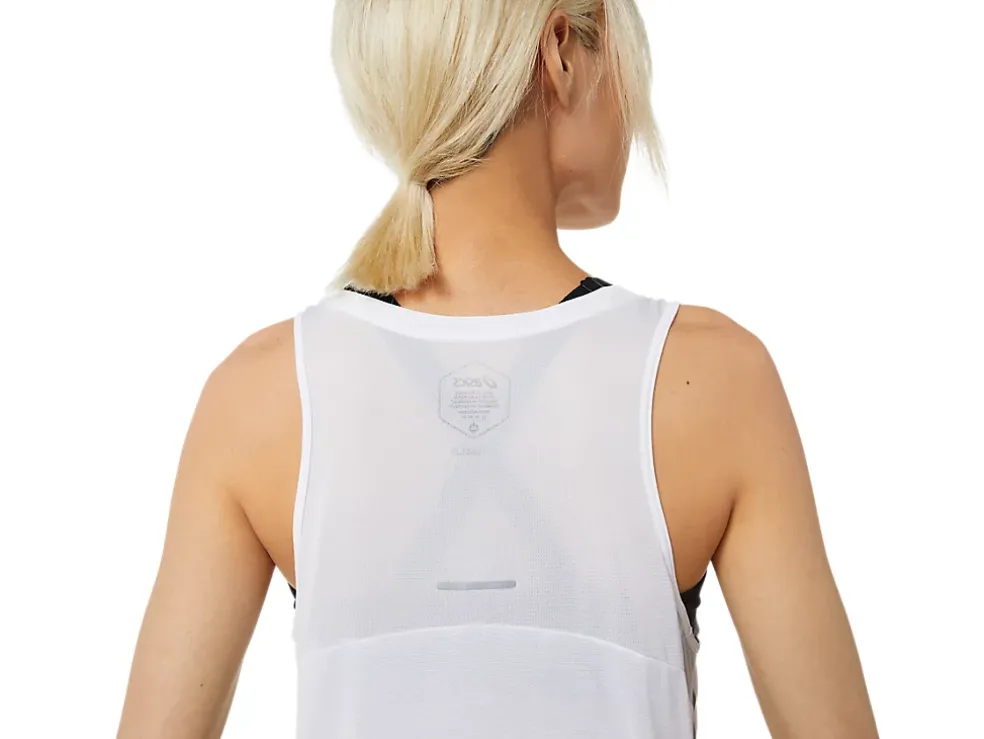 Best ASICS RACE TANK Brilliant White