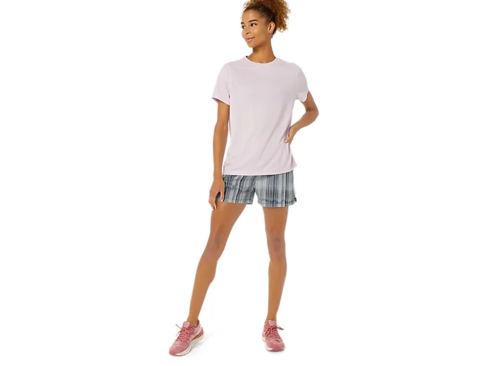 Best Sale ASICS READY-SET 3IN GRAPHIC SHORT French Blue Print/Barely Rose
