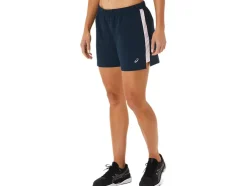 Outlet ASICS READY-SET 3IN SHORT French Blue/Barely Rose