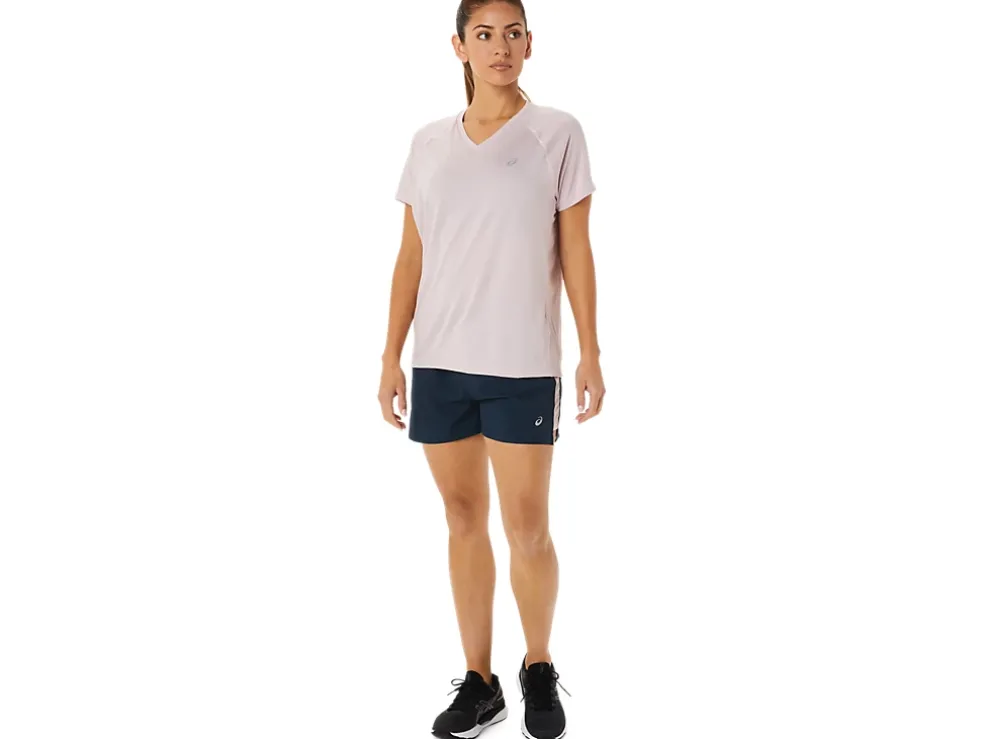 Outlet ASICS READY-SET 3IN SHORT French Blue/Barely Rose