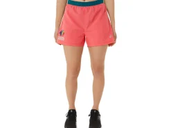 New ASICS READY-SET 3IN SHORT COLOR BLOCK WCH Multi