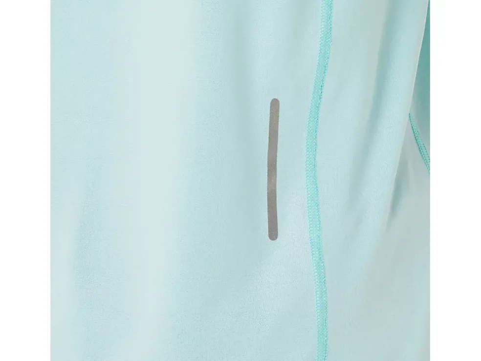 Sale ASICS READY-SET LYTE V-NECK Clear Blue Heather