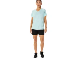 Sale ASICS READY-SET LYTE V-NECK Clear Blue Heather