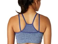 Cheap ASICS REVERSIBLE SEAMLESS BRA Thunder Blue