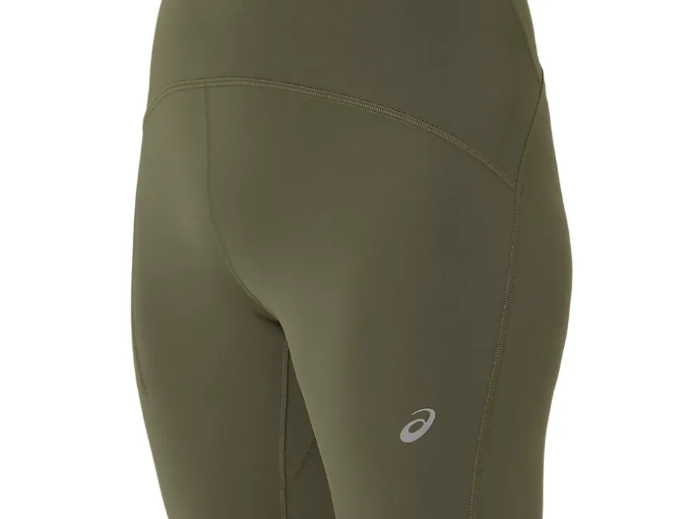 Store ASICS ROAD HIGH WAIST TIGHT Mantle Green