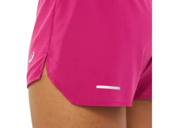 Cheap ASICS ROAD 3.5IN SHORT Fuchsia Red