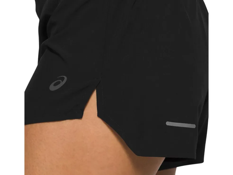 Store ASICS ROAD 3.5IN SHORT Performance Black