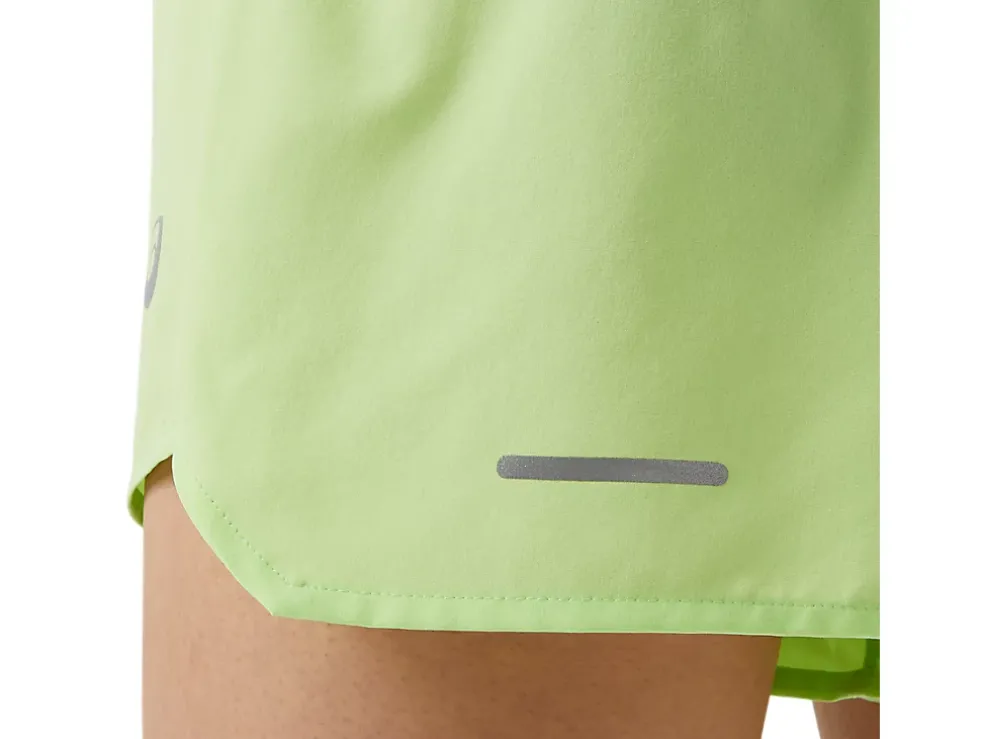 Online ASICS ROAD 3.5IN SHORT Lime Green