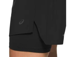 Fashion ASICS ROAD 2-N-1 5.5IN SHORT Performance Black