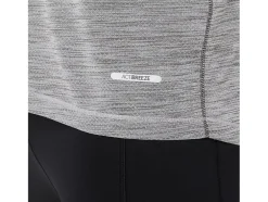 Best Sale ASICS ROAD SHORT SLEEVE TOP Piedmont Grey/Dark Grey