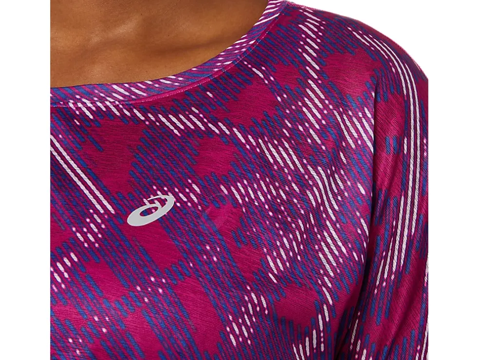 Flash Sale ASICS SAKURA SHORT SLEEVE TOP Yo Zakura Aop