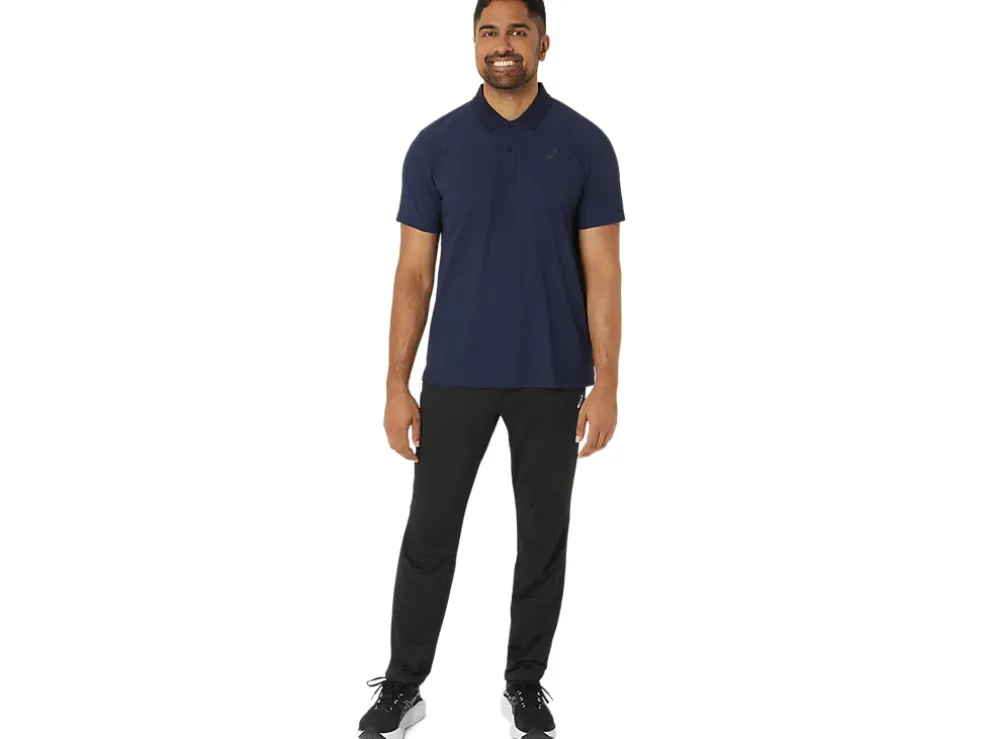 Cheap ASICS SHORT SLEEVE POLO-SHIRT Midnight