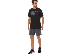 Flash Sale ASICS SHORT SLEEVE STRIPED POCKET TEE Performance Black