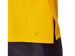 Online ASICS SIDE SLIT SHORT SLEEVE TOP Sunflower