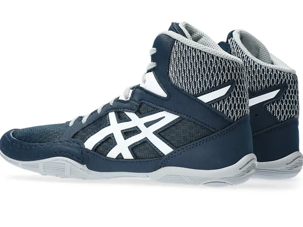 Store ASICS SNAPDOWN 3 GRADE SCHOOL French Blue/White