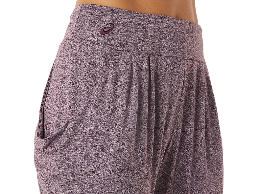 Sale ASICS SOFT STRETCH KNIT PANT Deep Mars Heather
