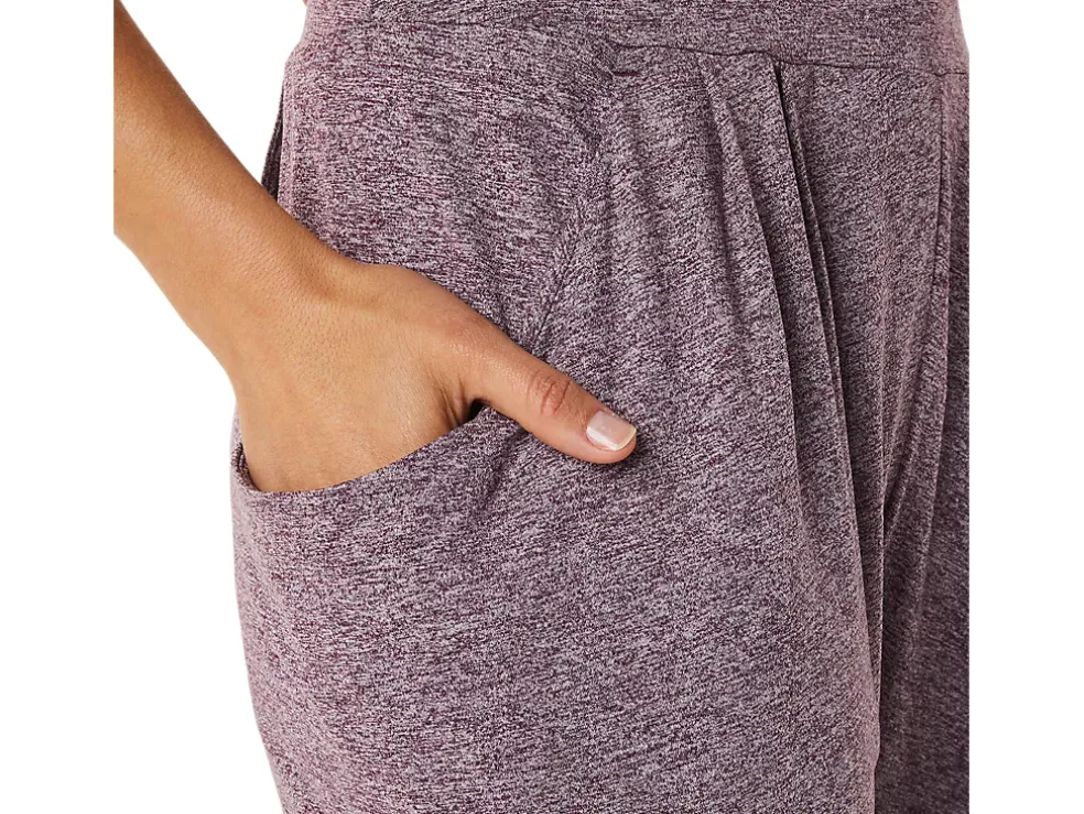 Sale ASICS SOFT STRETCH KNIT PANT Deep Mars Heather