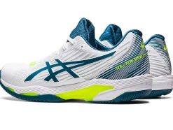 Discount ASICS SOLUTION SPEED FF 2 White/Restful Teal