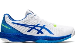 Store ASICS SOLUTION SPEED FF 2 White/Tuna Blue