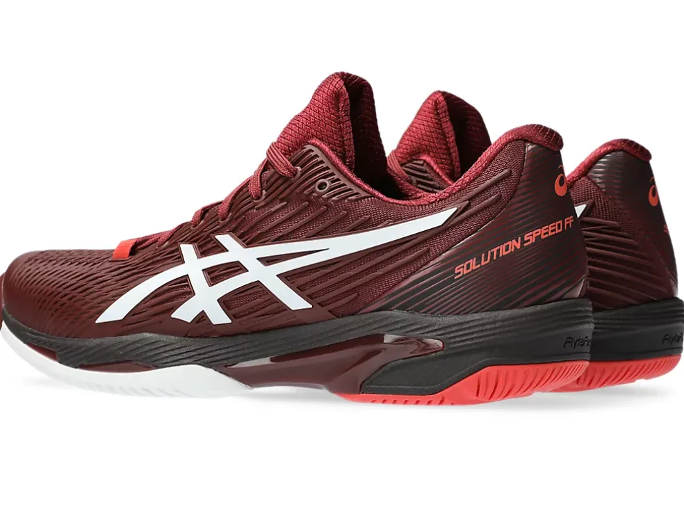 Cheap ASICS SOLUTION SPEED FF 2 Antique Red/White
