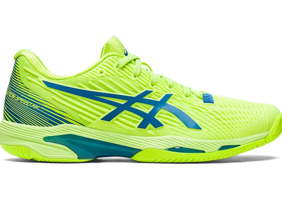 Best ASICS SOLUTION SPEED FF 2 Hazard Green/Reborn Blue