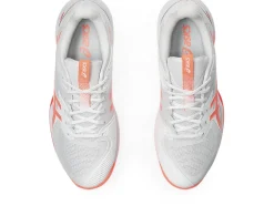 Best Sale ASICS SOLUTION SPEED FF 3 CLAY White/Sun Coral
