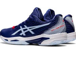 Cheap ASICS SOLUTION SPEED FF 2 CLAY Dive Blue/Soft Sky
