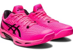Best Sale ASICS SOLUTION SPEED FF 2 CLAY Hot Pink/Black
