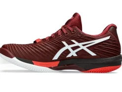 New ASICS SOLUTION SPEED FF 2 CLAY Antique Red/White