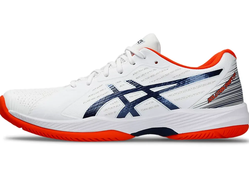 Best Sale ASICS SOLUTION SWIFT FF White/Blue Expanse