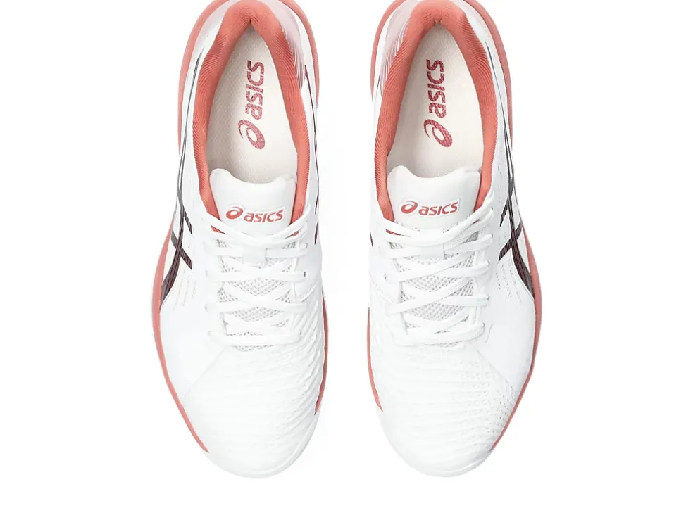 Sale ASICS SOLUTION SWIFT FF White/Antique Red