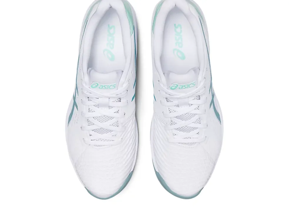 Flash Sale ASICS SOLUTION SWIFT FF White/Smoke Blue