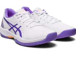 Best ASICS SOLUTION SWIFT FF White/Amethyst