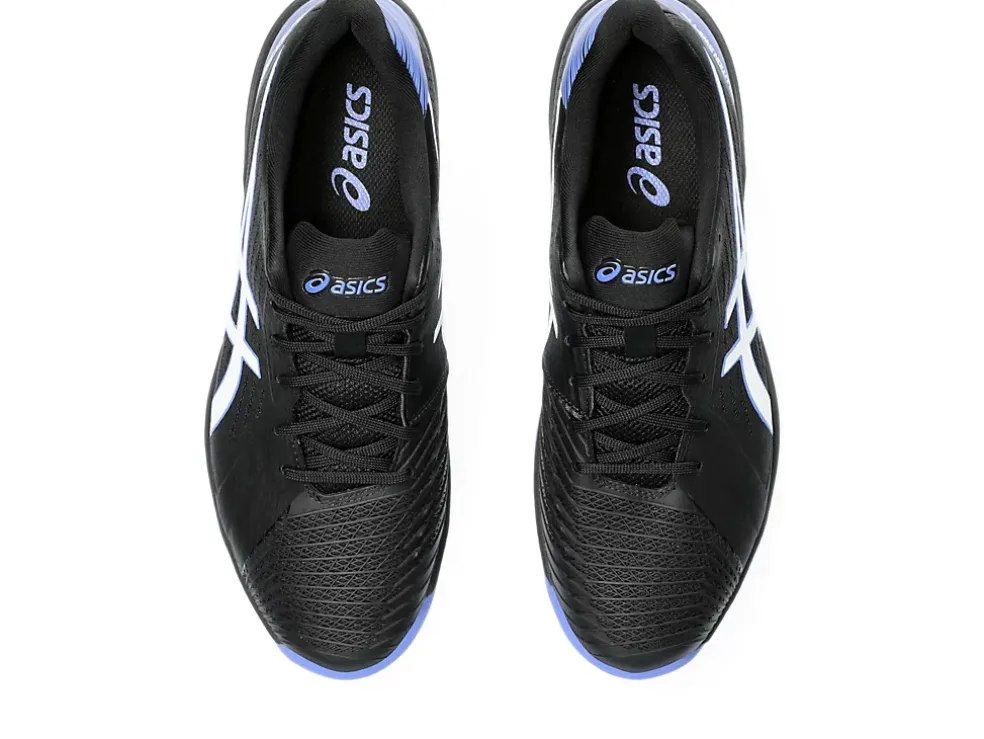 Shop ASICS SOLUTION SWIFT FF CLAY Black/Sapphire