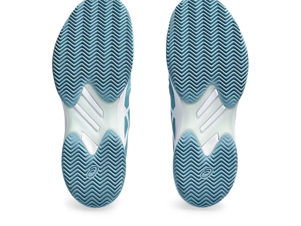 New ASICS SOLUTION SWIFT FF CLAY Gris Blue/White
